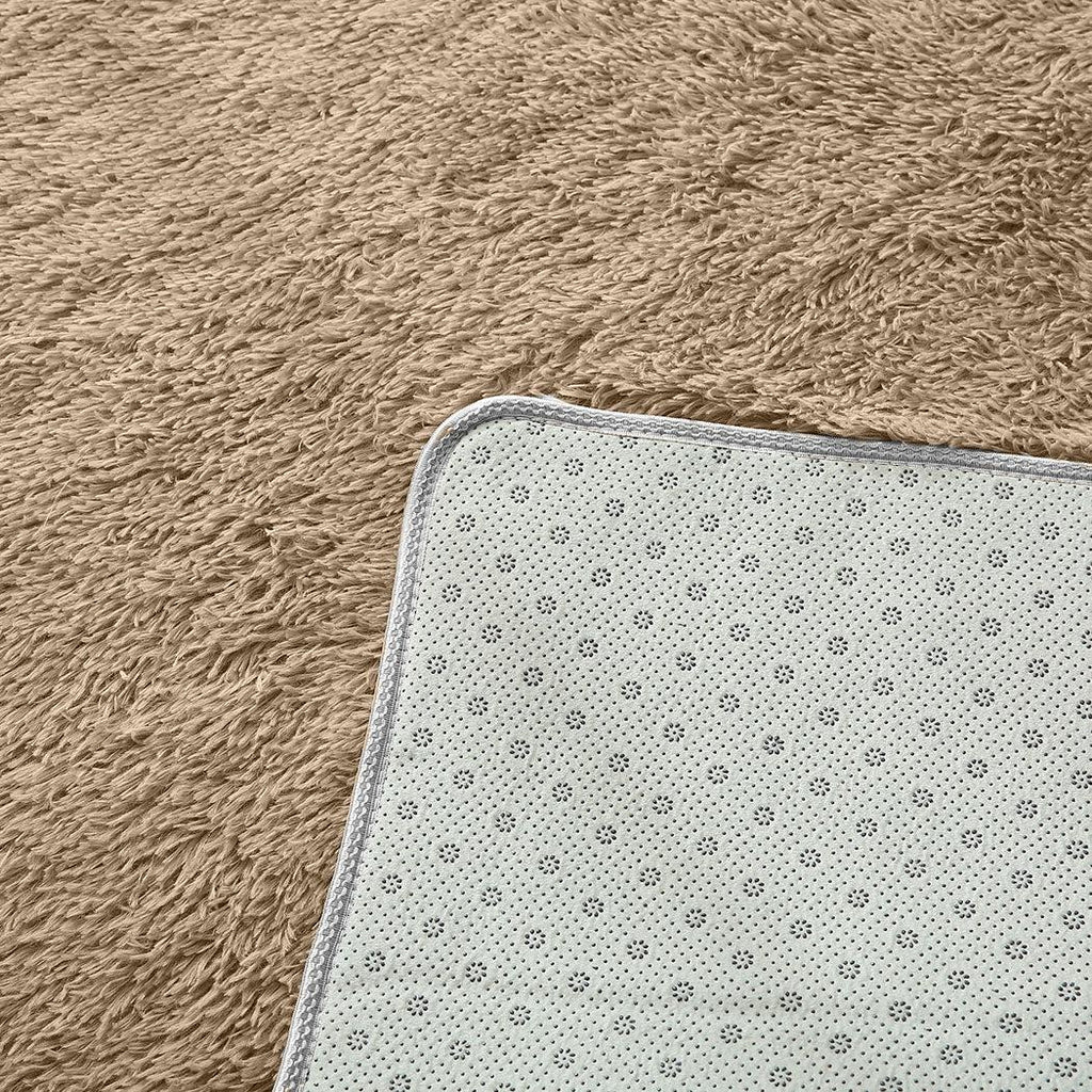 Designer Soft Shag Shaggy Floor Confetti Rug Carpet Home Decor 80x120cmTan Deals499