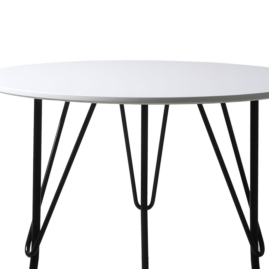 Office Meeting Table Dining Tables Round Desk Wooden Home Cafe Modern Desks 72cm Deals499