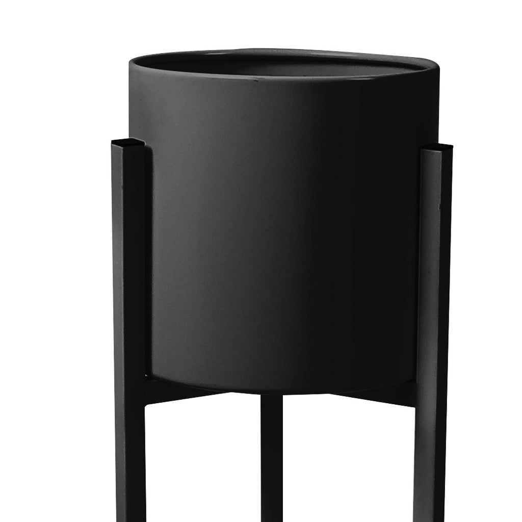 Plant Stand Garden Planter Metal Flower Pot Rack Corner Shelving Indoor Outdoor Large Black Deals499