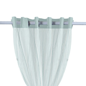 2x Blockout Curtains Panels 3 Layers with Gauze Room Darkening 240x230cm Aqua Deals499