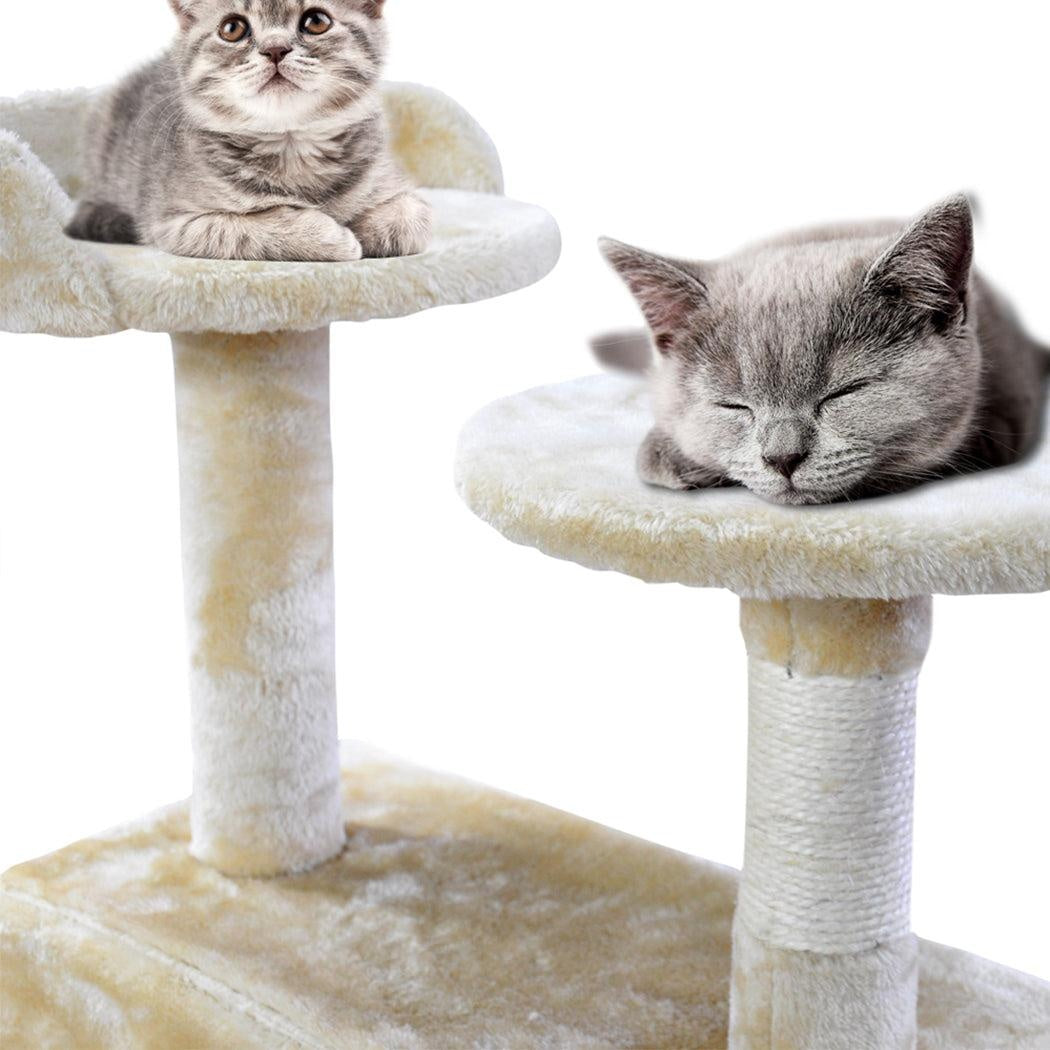 PaWz Pet Cat Tree Scratching Post Scratcher Trees Pole Gym Condo Furniture Wood Deals499