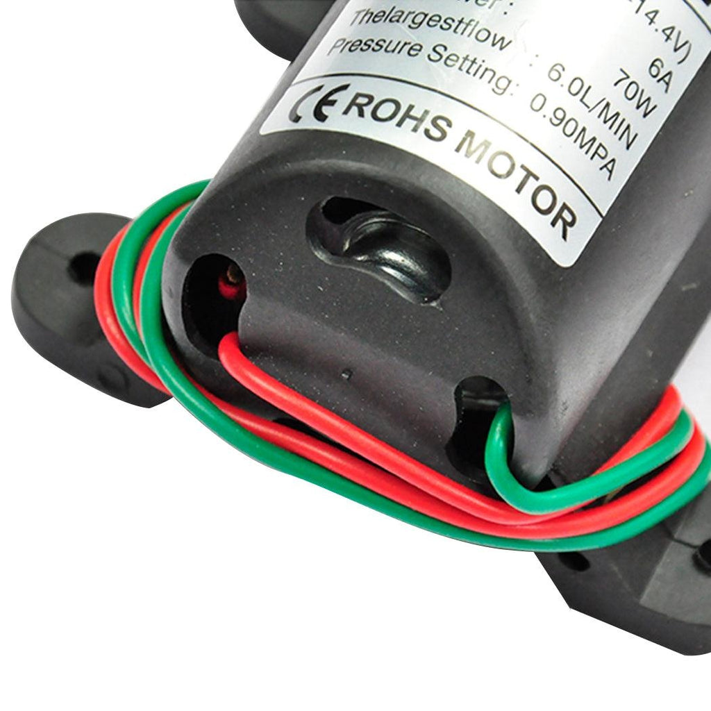 12V 6 Lpm Self-Priming Water Pump High Pressure Caravan Camping Boat Deals499