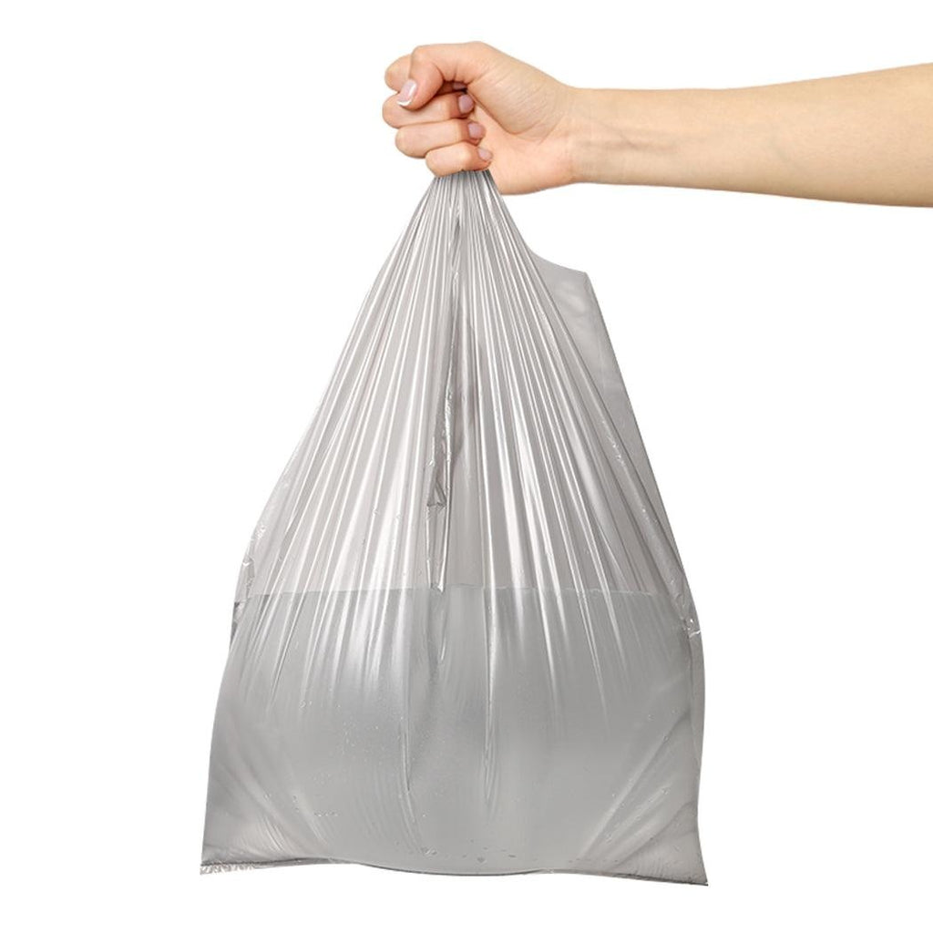 300pcs Plastic Singlet Bags Carry Bag Grocery Shopping Checkout 30x52x18cm Large Deals499