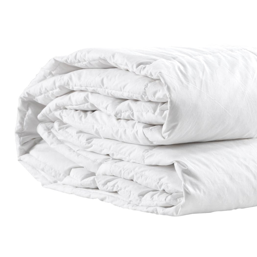 DreamZ 700GSM All Season Goose Down Feather Filling Duvet in King Size Deals499