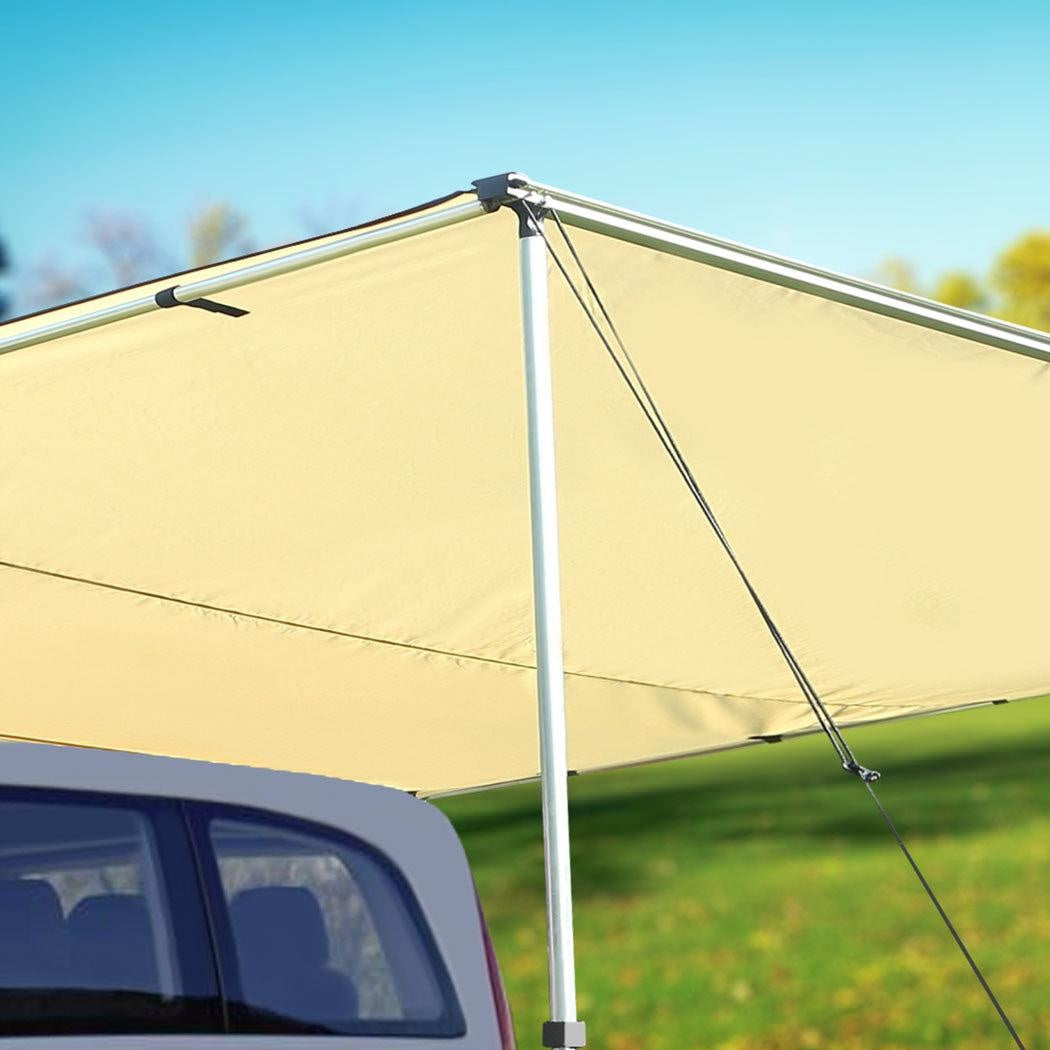 Mountview 2.5x3M Car Side Awning Extension Roof Rack Covers Tents Shades Camping Deals499
