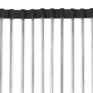 Stainless Steel Sink Kitchen Dish Drainer Foldable Drying Rack Roll-Up RackOver Type 2 Deals499