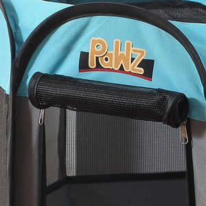 PaWz Dog Playpen Pet Play Pens Foldable Panel Tent Cage Portable Puppy Crate 52" Deals499