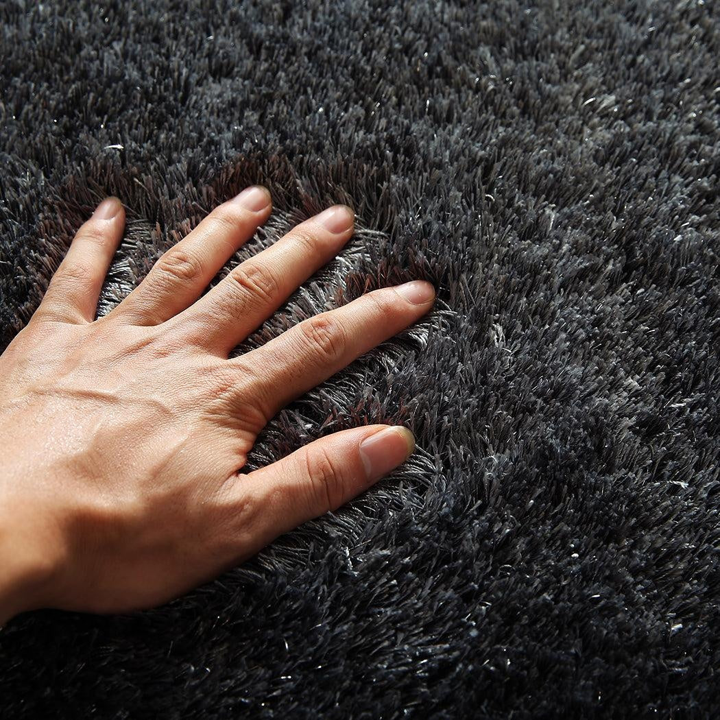 Floor Rugs Shaggy Rug Ultra Soft Shag Confetti Carpet Anti-Slip Living Room Mat Deals499