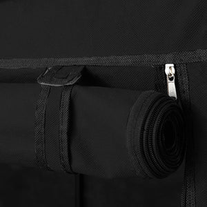 Levede Portable Clothes Closet Wardrobe Space Saver Storage Cabinet Black Deals499