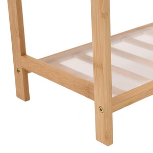 Levede 10 Tiers 80cm Wide Bamboo Shoe Rack Storage Wooden Organizer Shelf Stand Deals499