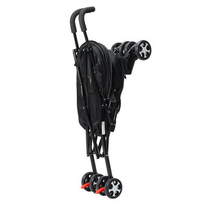 Pet Stroller Dog Cat Pram Foldable Carrier 4 Wheels Large Travel Pushchair Black Deals499