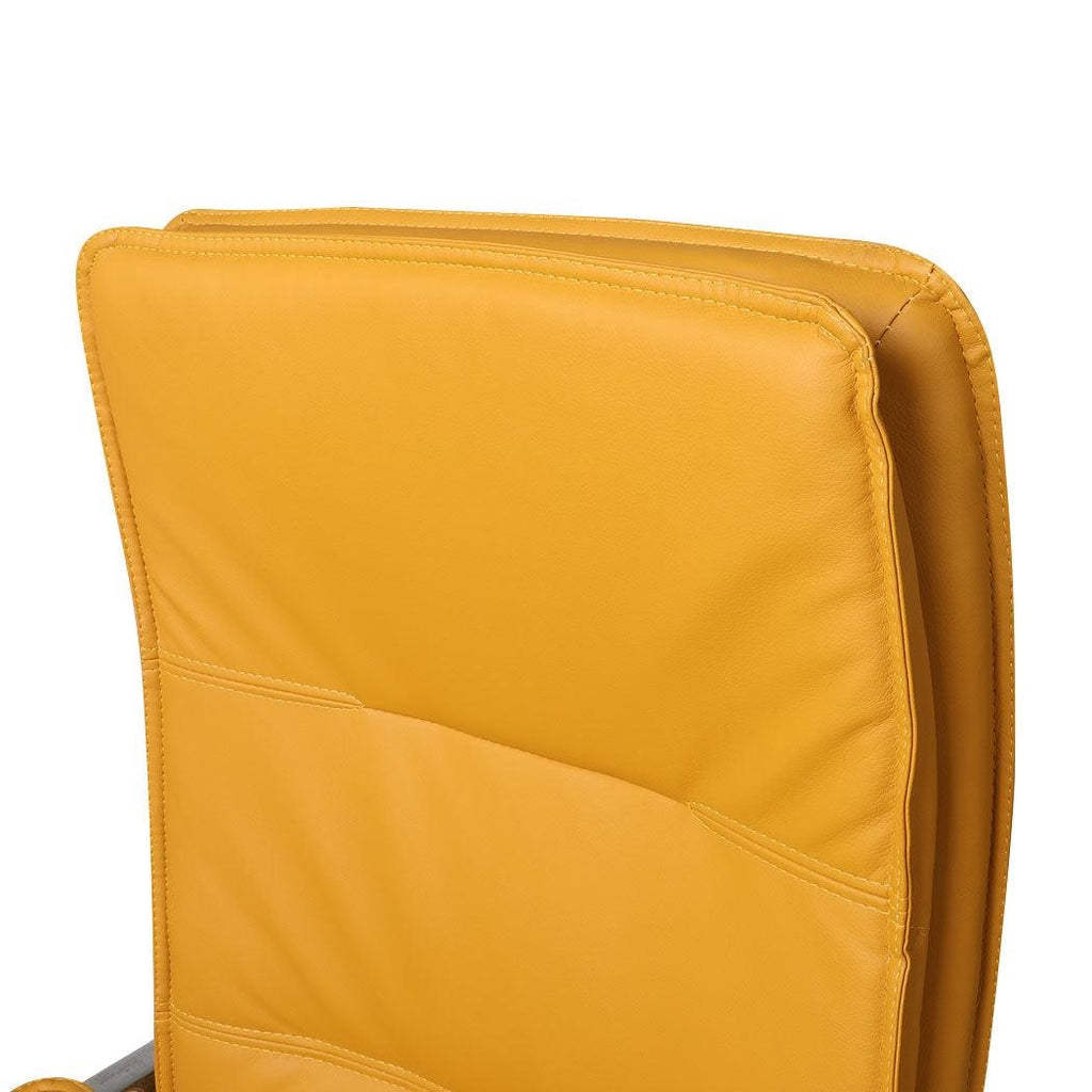 Office Chair Gaming Chairs Racing Executive PU Leather Seat Executive Computer Ginger Deals499