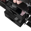 Shoe Rack DIY Portable Storage Cabinet Organiser Stackable Shelf Organizer Black Deals499