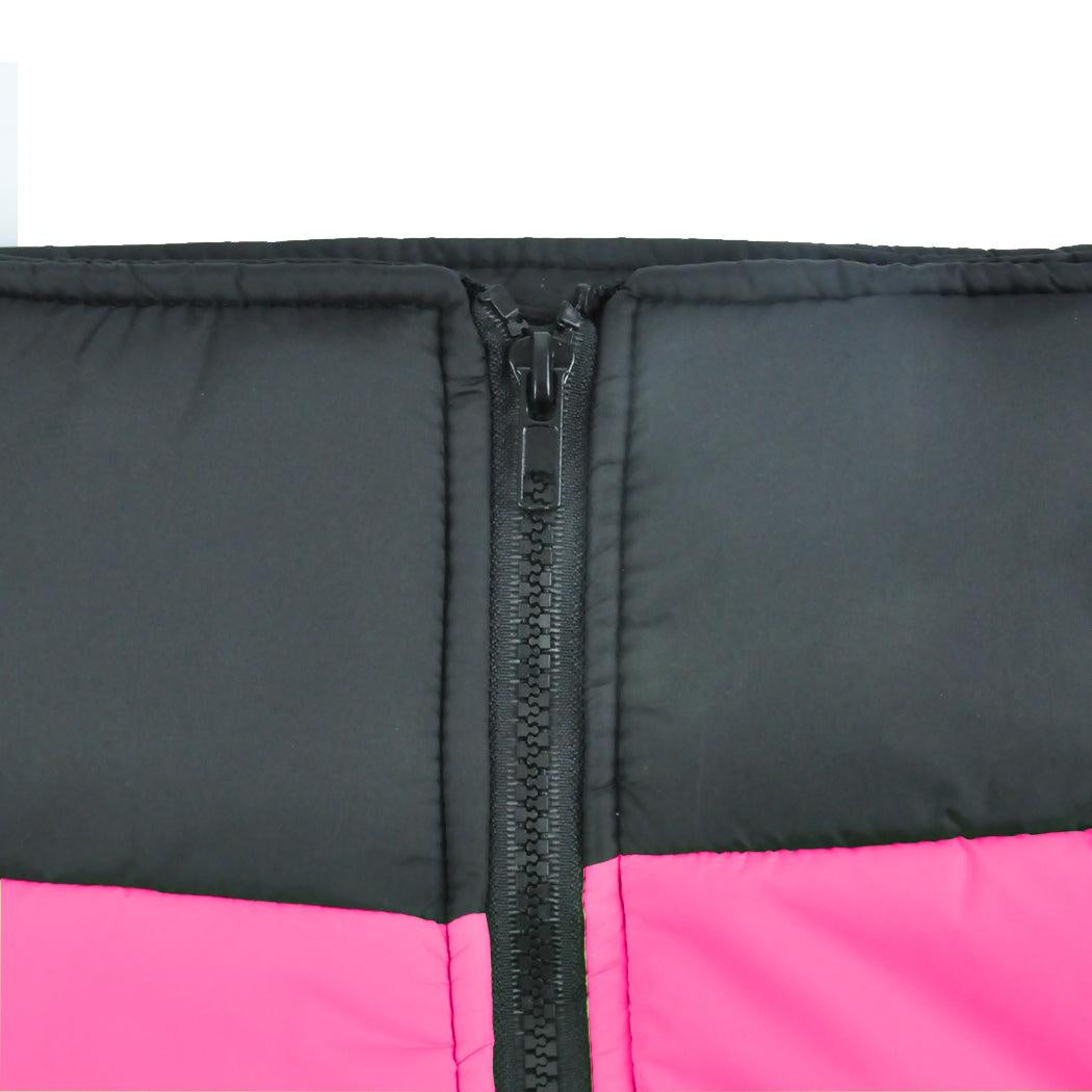 PaWz Dog Winter Jacket Padded Pet Clothes Windbreaker Vest Coat 4XL Pink Deals499