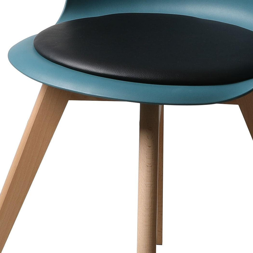 4Pcs Office Meeting Chair Set PU Leather Seats Dining Chairs Home Cafe Retro Type 1 Deals499