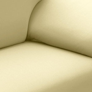 Easy Fit Stretch Couch Sofa Slipcovers Protectors Covers 1 Seater Cream Deals499