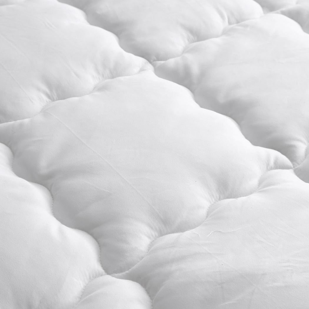 DreamZ Luxury Bedding Pillowtop Mattress Topper Mat Pad Protector King Single Deals499