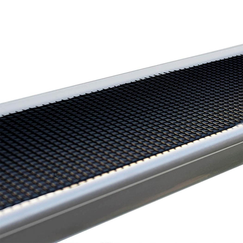 60Pcs Aluminium Gutter Guard Mesh Guards Leaf Twigs Filter 100x20cm Garden Brush Deals499