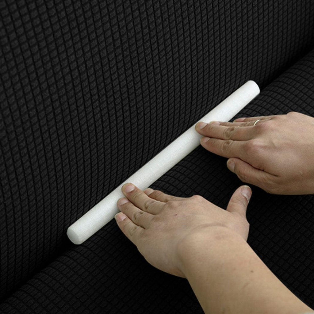 Couch Stretch Sofa Lounge Cover Protector Slipcover 2 Seater Black Deals499