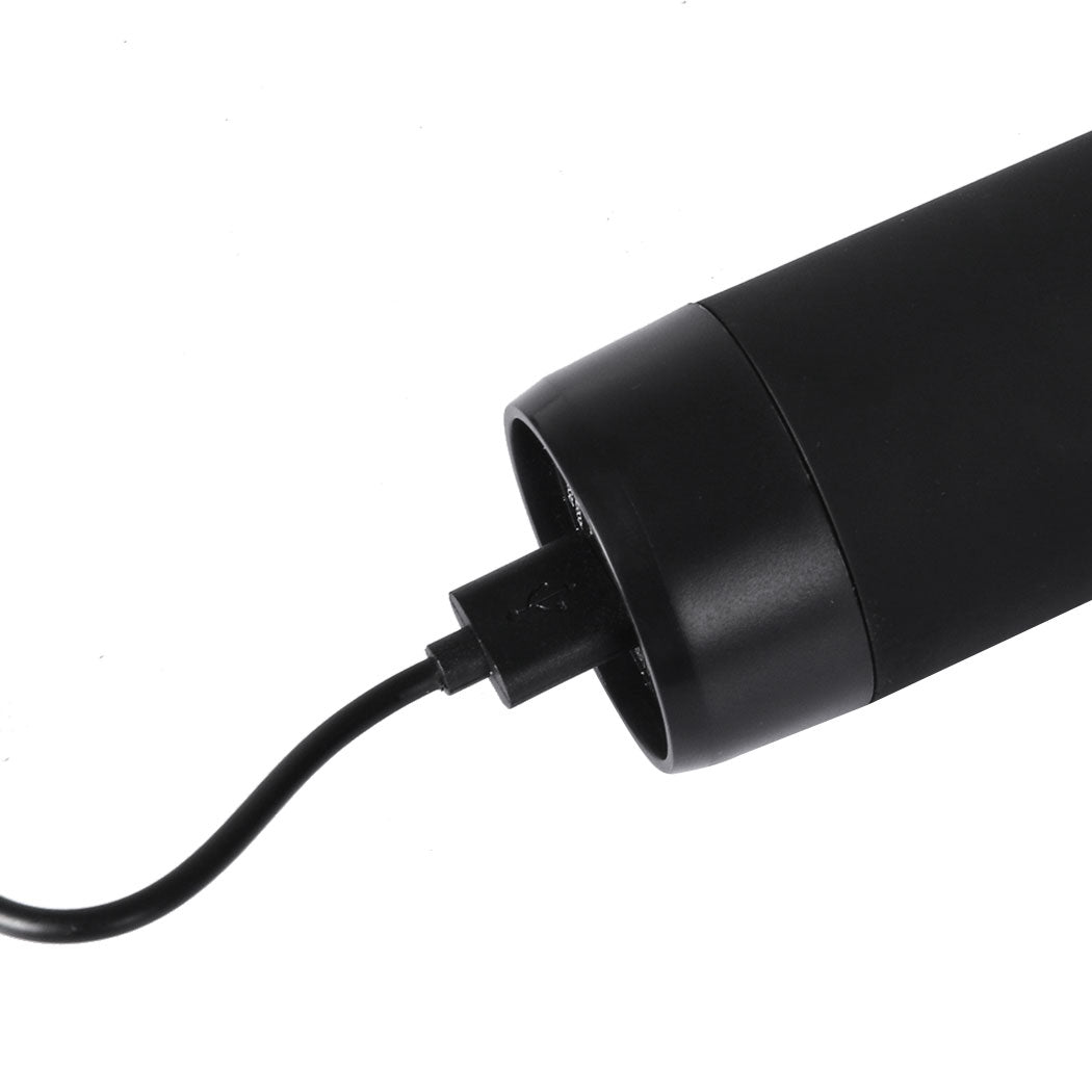 Spector Heated Massage Gun Deep Tissue Percussion Muscle Massager 8 Head Black Deals499