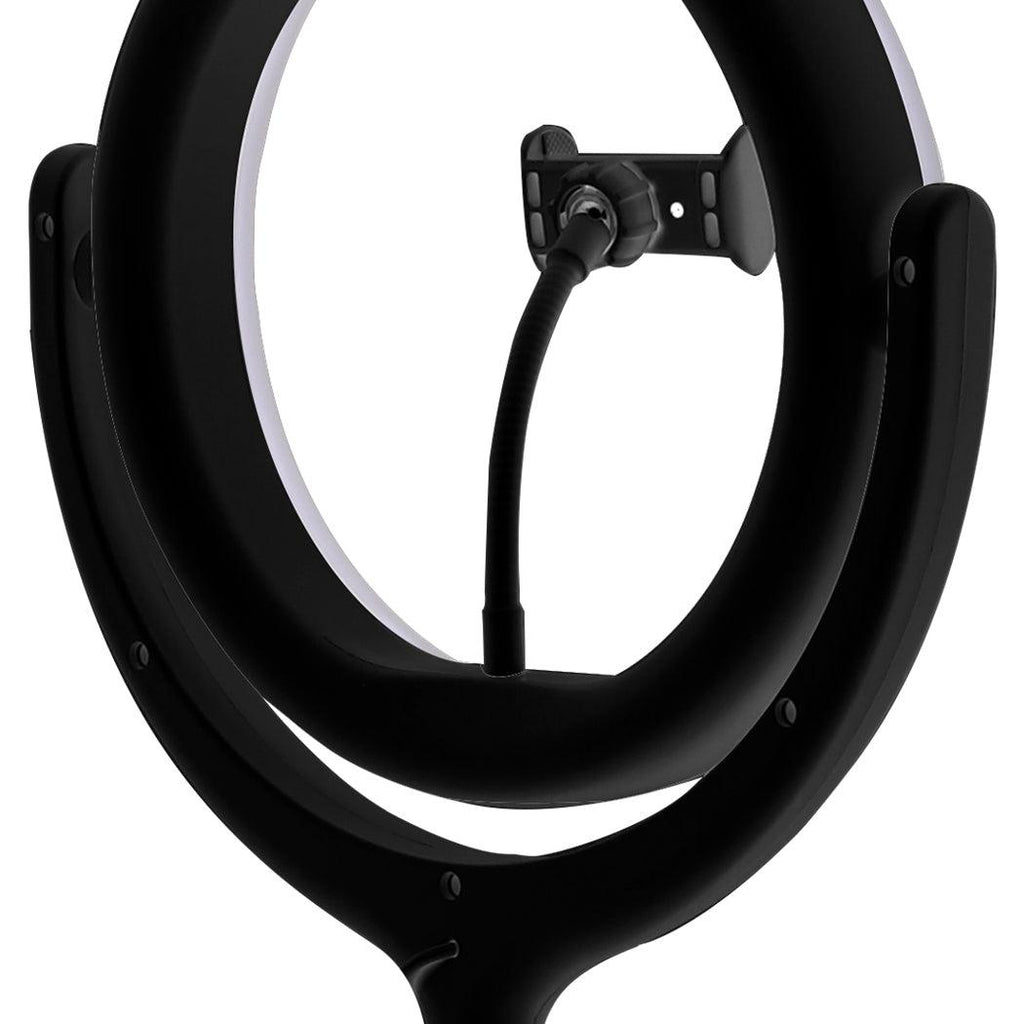 12'' LED Ring Light with Tripod Stand Phone Holder Dimmable Selfie Studio Lamp Black Deals499