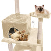 PaWz 1.98M Cat Scratching Post Tree Gym House Condo Furniture Scratcher Tower Deals499