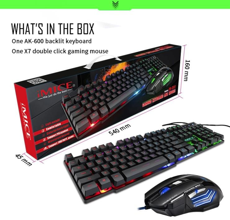 IMICE AN-300-X7 USB WIRED BACKLIT KEYBOARD Deals499