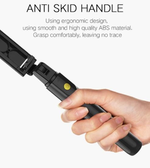 Bluetooth Selfie Stick Tripod Extendable Stick Phone Tripod With Detachable Remote Holder Deals499