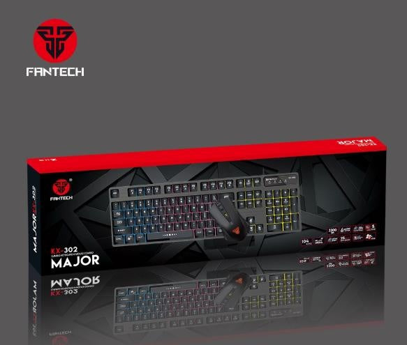 FANTECH KX-302 Major Gaming Keyboard and Mouse Combo Deals499