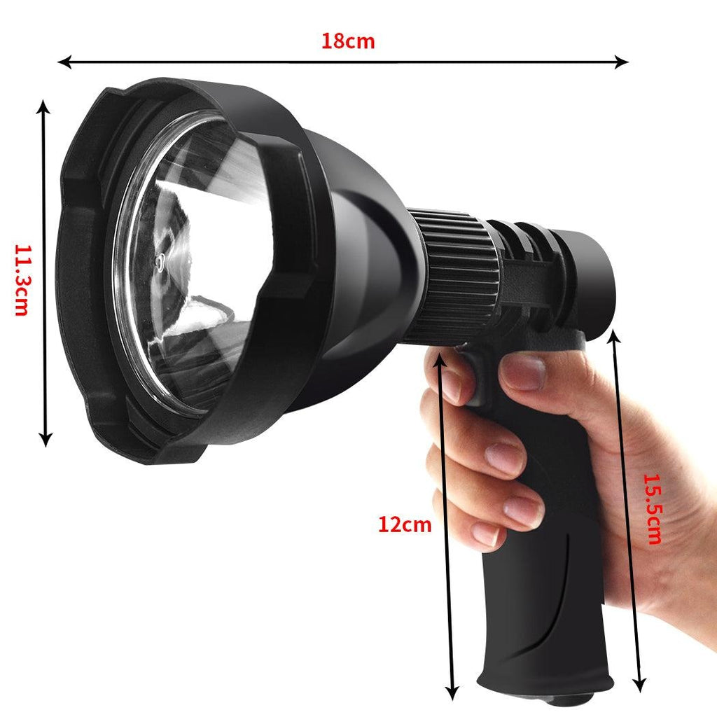 LED Handheld Spotlight Rechargeable Camping Hunting Flashlight Torch Spot Light Deals499