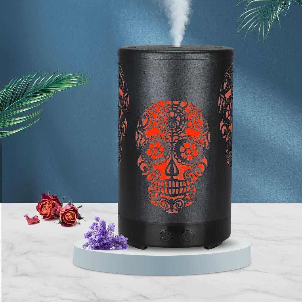 Aroma Diffuser Aromatherapy Ultrasonic Humidifier Essential Oil Purifier Skull Deals499