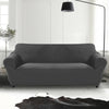 Sofa Cover Slipcover Protector Couch Covers 4-Seater Dark Grey Deals499