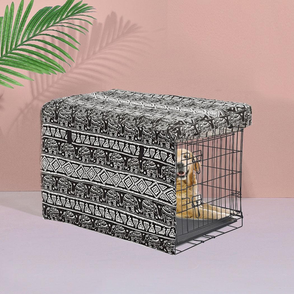 PaWz Pet Dog Cage Crate Metal Carrier Portable Kennel With Cover 36" Deals499