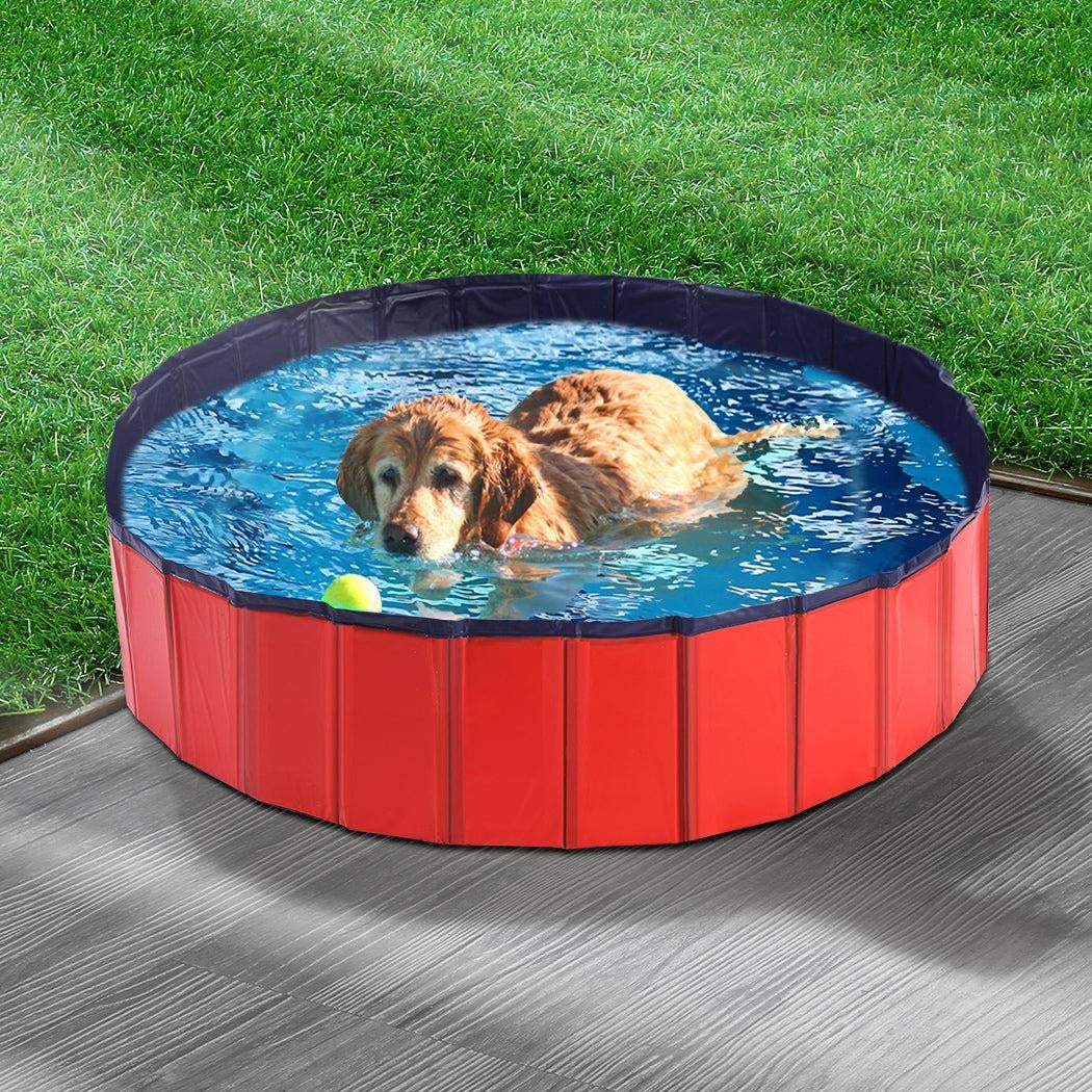 Pet Swimming Pool Dog Cat Animal Folding Bath Washing Portable Pond S Deals499
