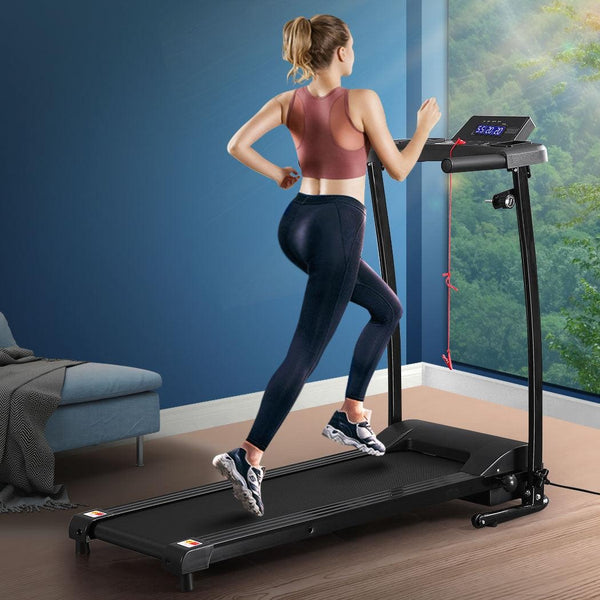 Electric Treadmill Home Gym Exercise Run Machine Walk Fitness Equipment Compact Deals499