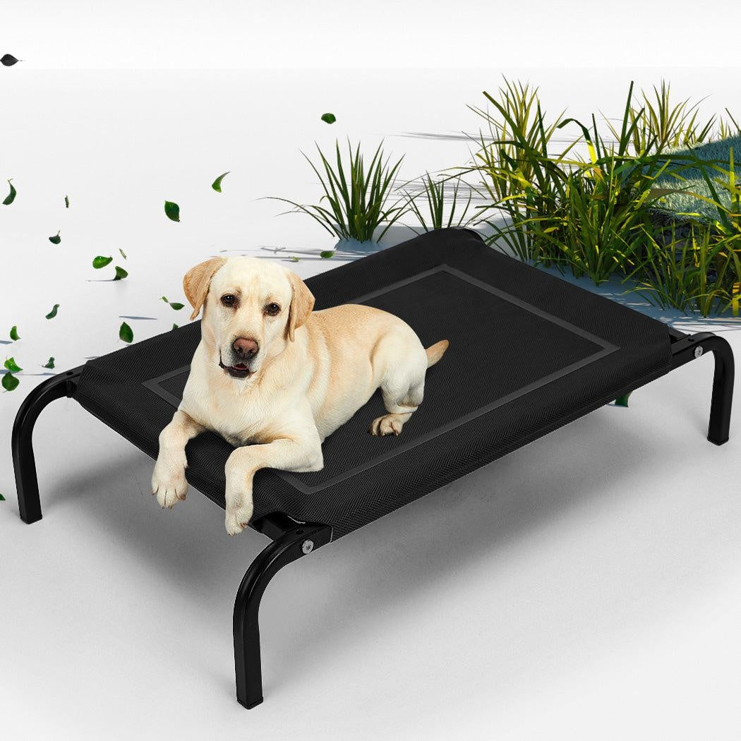 Pet Bed Dog Beds Bedding Sleeping Non-toxic Heavy Trampoline Black M Deals499