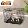 PaWz Pet Dog Cage Crate Kennel Portable Collapsible Puppy Metal Playpen 30" Deals499