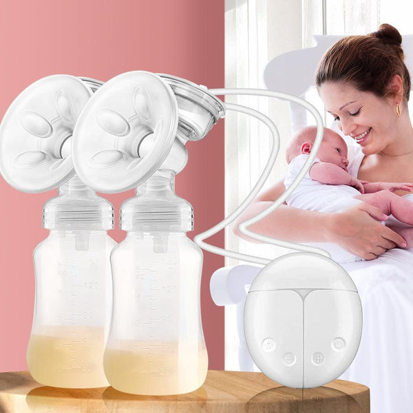 Electric Breast Pump Automatic Milk Suction Double Side Intelligent Baby Feeder Deals499