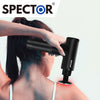 Spector Heated Massage Gun Deep Tissue Percussion Muscle Massager 8 Head Black Deals499