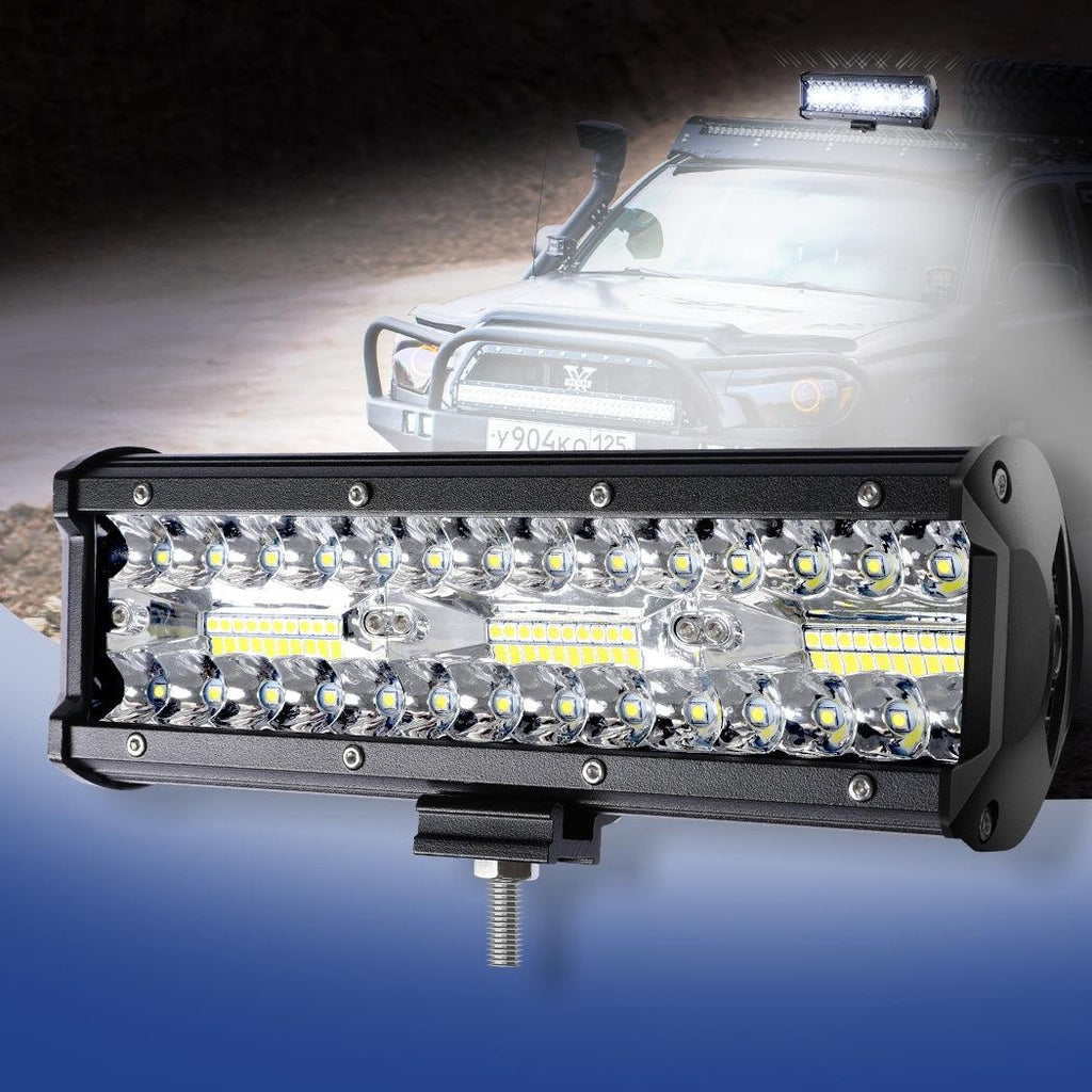 LED Light Bar Work Flood Spot Beam Lamp Offroad Caravan Camping Strip Lights180W Deals499