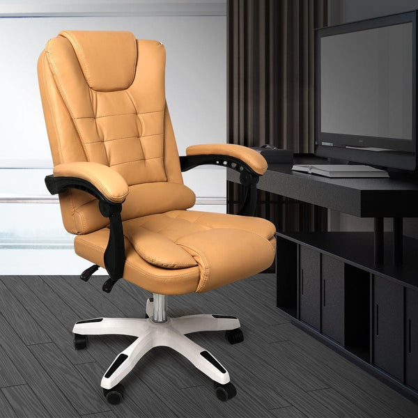 Gaming Chair Office Computer Seat Racing PU Leather Executive Racer Recliner Deals499