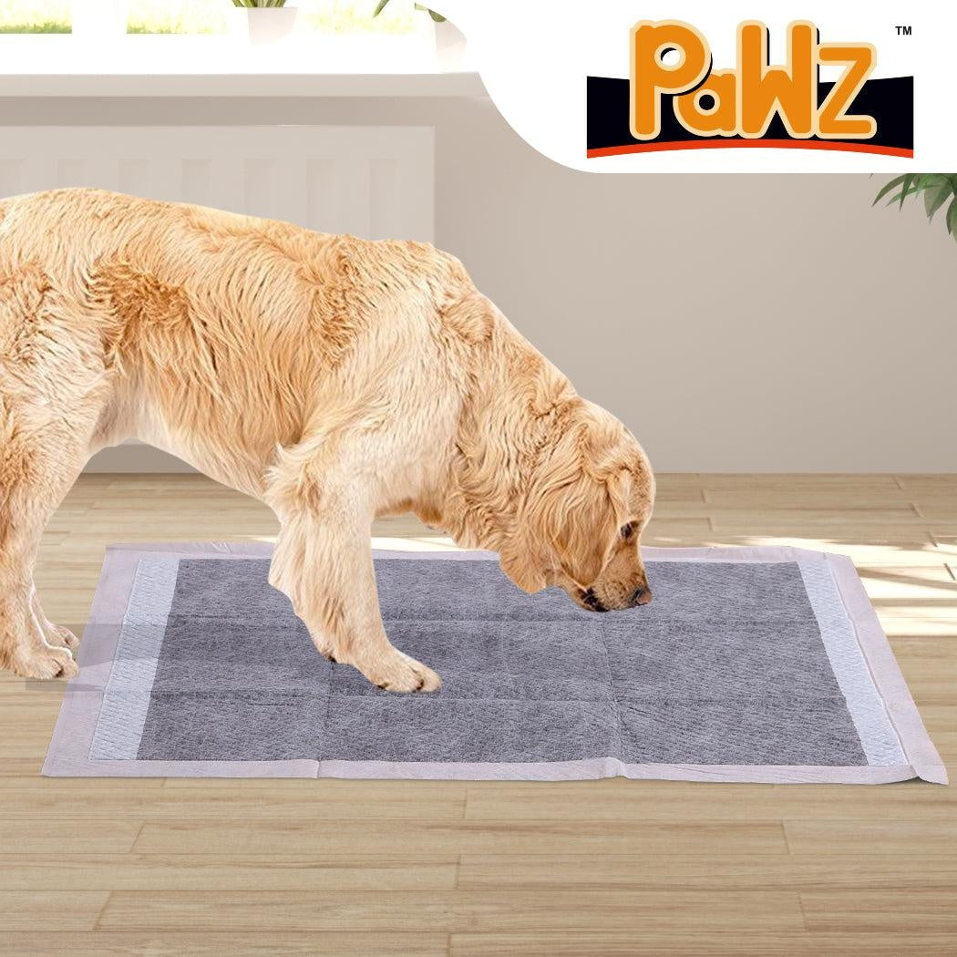 PaWz 200 Pcs 60x60cm Charcoal Pet Puppy Dog Toilet Training Pads Ultra Absorbent Deals499