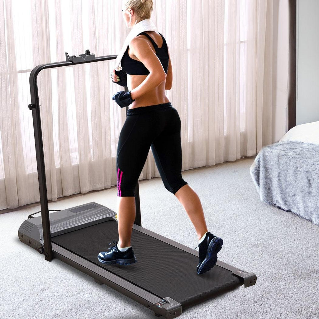 Electric Treadmill Walking Pad Home Office Gym Exercise Fitness Foldable Compact Deals499