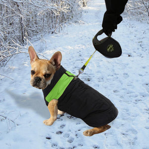 PaWz PaWz Dog Winter Jacket Padded  Pet Clothes Windbreaker Vest Coat  M Green Deals499