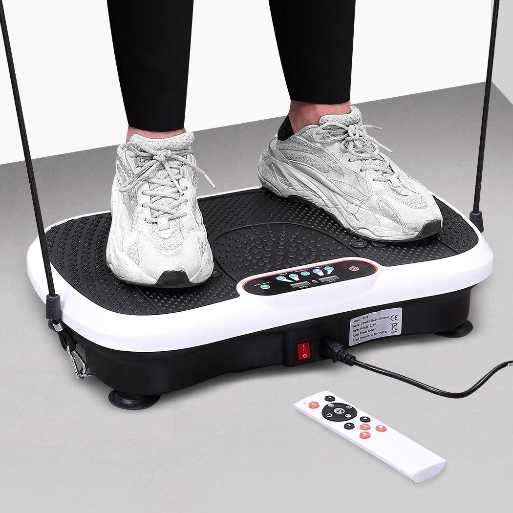 Vibration Plate Machine Machines Platform Magnet Massage Vibrator Exercise Gym Deals499
