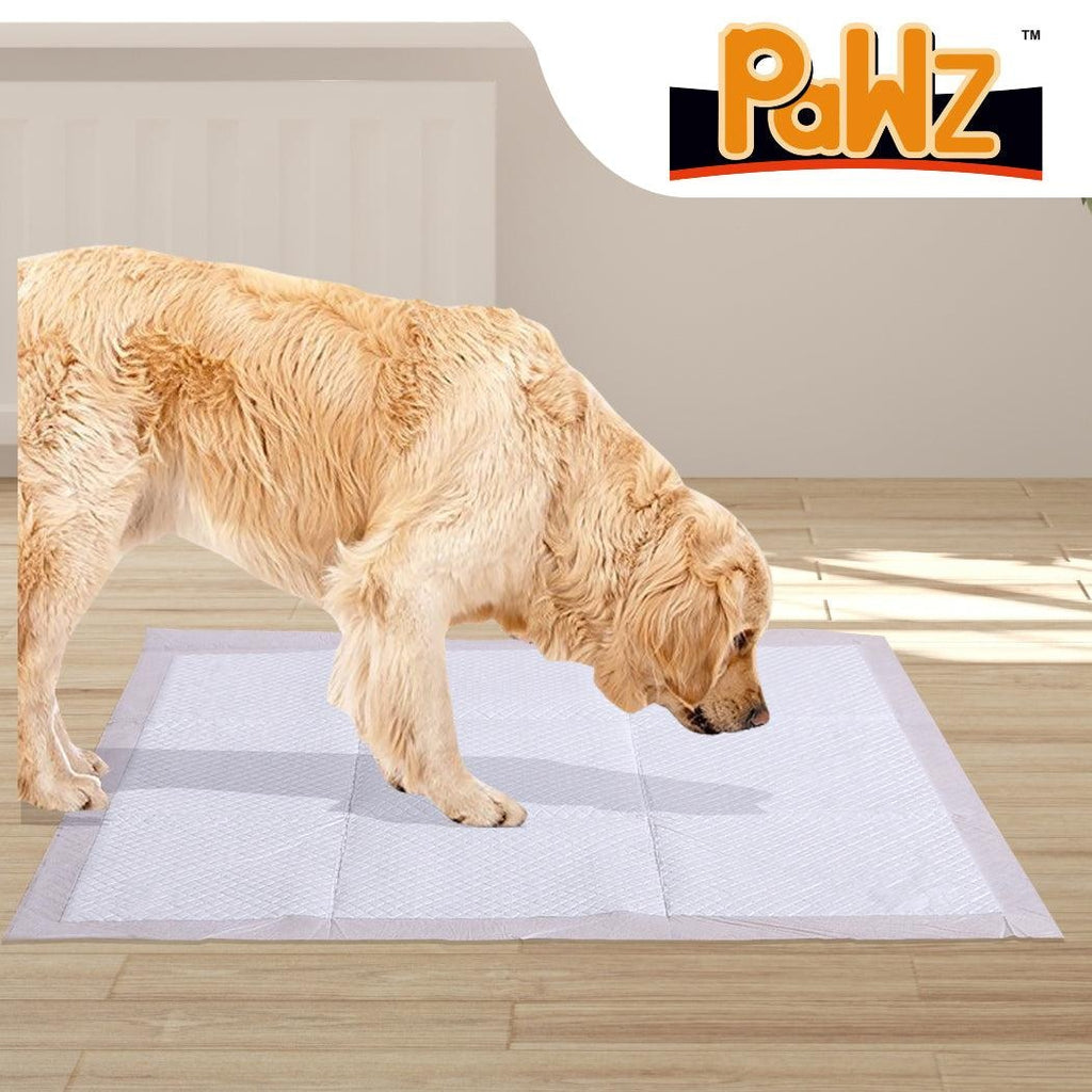 200 X PaWz Pet Training Pads Puppy Dog Cat Pee Toilet Pad Cushion Meadow Scent Deals499
