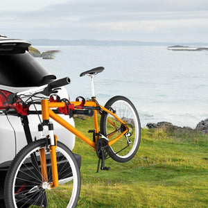 Car Bike Rack Carrier 2 Rear Mount Bicycle Foldable Hitch Mount Heavy Duty Deals499