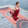 TPE Yoga Mat Dual Layer Non Slip Pad Eco Friendly Exercise Fitness Pilate Gym Type 4 Deals499