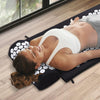 Acupressure Mat Yoga Massage Shakti Sit Lying Pain Stress Relax Black 68 x 42cm Deals499