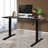 Height Adjustable Desk Office Furniture Manual Sit Stand Table Riser Home Study Deals499